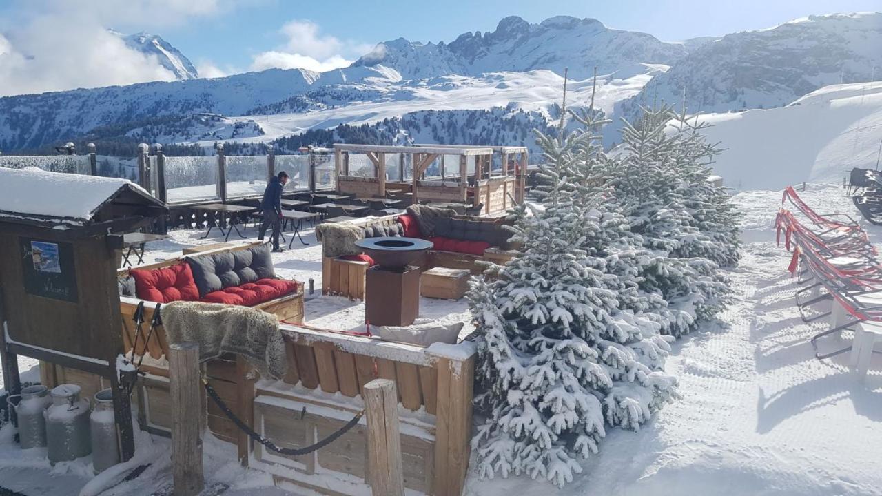 Hotel 3 Etoiles -Restaurant Le Pilatus Courchevel Exteriér fotografie